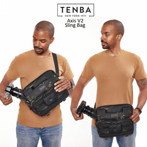  Tenba AXIS V2 Askılı Siyah Sling ve Bel Çantası 4L